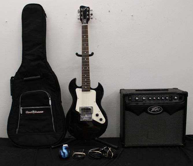 First Act Electric Guitar & a Peavey Vypyr Amp