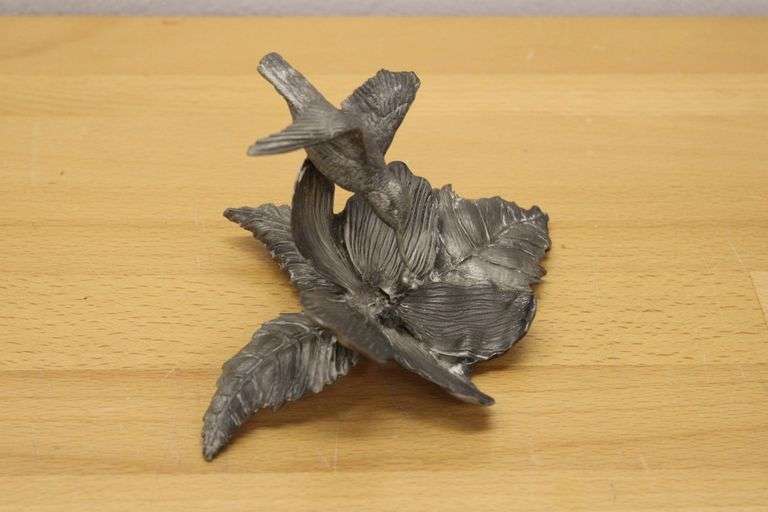 Pewter Bird Figure