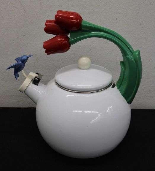 Vintage VIA Hummingbird Teapot