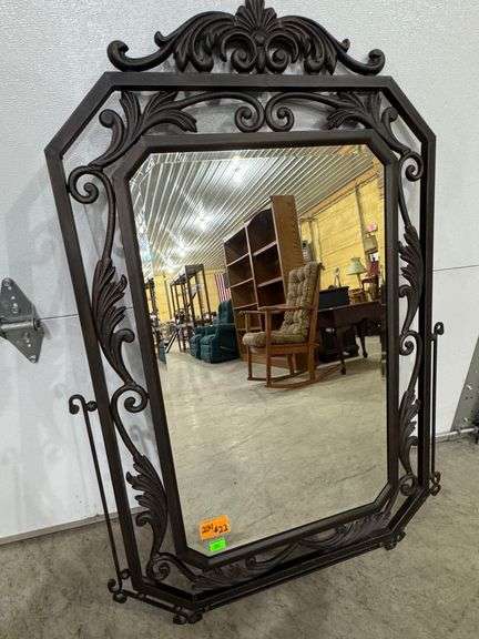 Decorative wall mirror. 28" x 48"