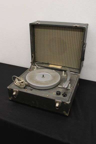 Vintage Read-Aloud Record Player