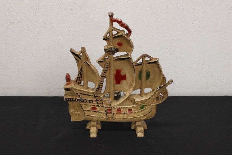 Cast Iron Ship Lamp