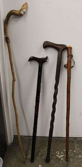 Wooden Walking Sticks / Canes