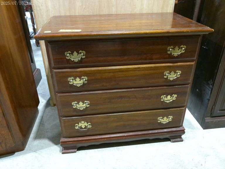 308 - 30 Chest of drawers, 4 dove-tail drawers 38" wide x 21" deep x 36" tall