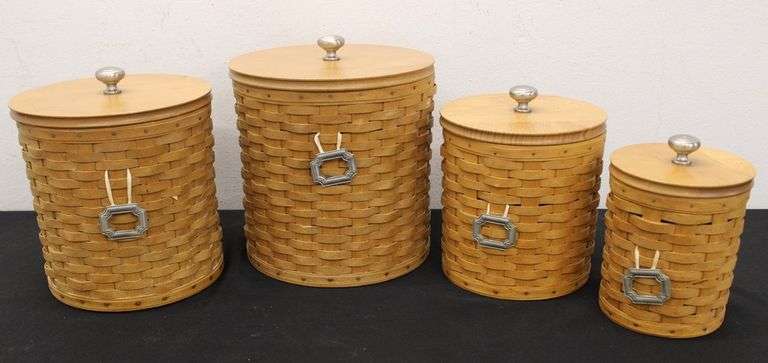 Longaberger Canister Baskets