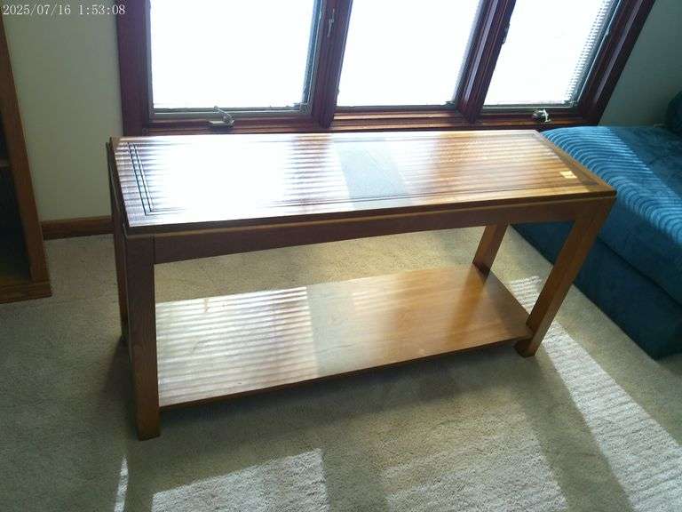 Sofa table. 52" long. Main level