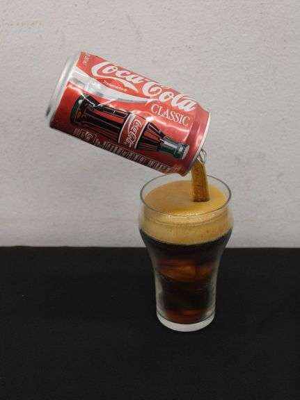 Geoffrey Rose Frozen Moments Coke Can Art