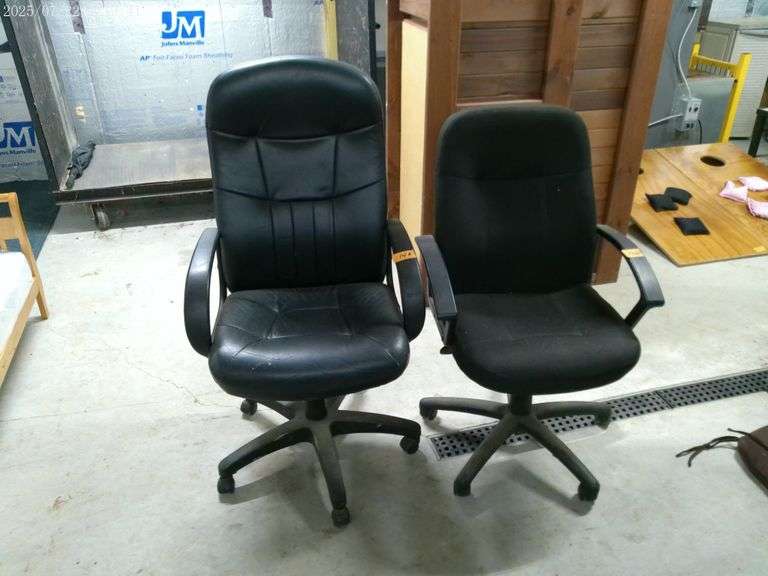2 office desk chairs