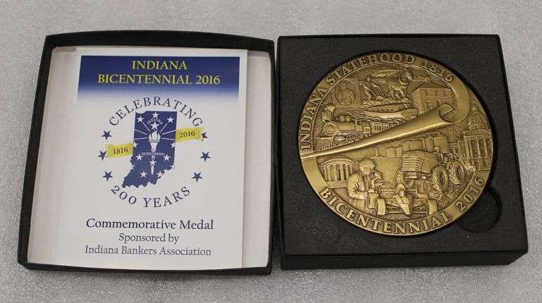 2016 Indiana Bicentennial Medalion