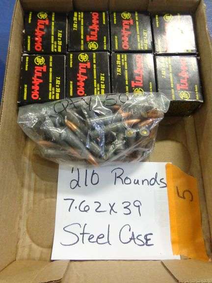 210 rounds 7.62x39
