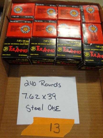 240 rounds 7.62x39
