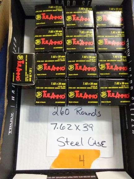 260 rounds 7.62x39
