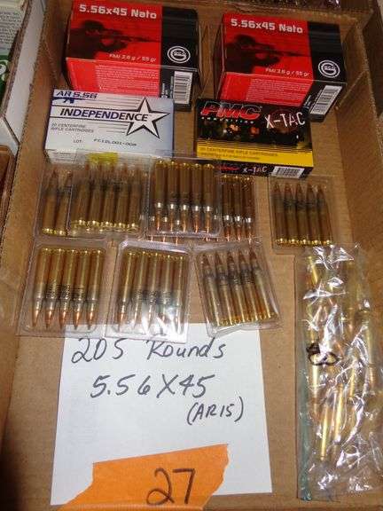 205 rounds 5.56x45