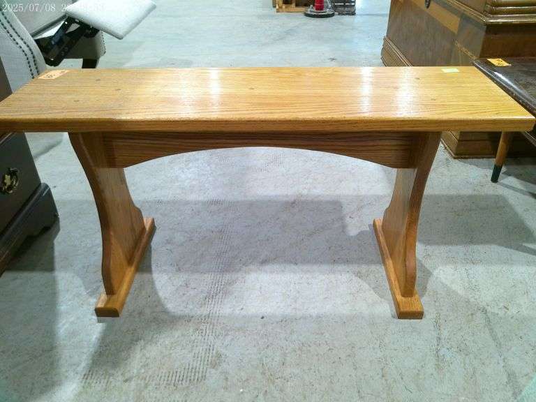 353 Oak bench 36" long