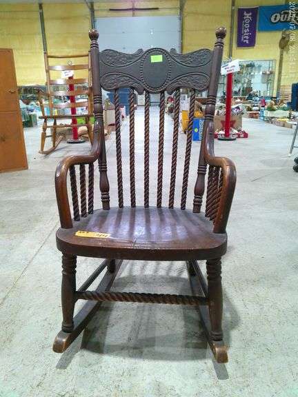 353 Vintage child's rocker