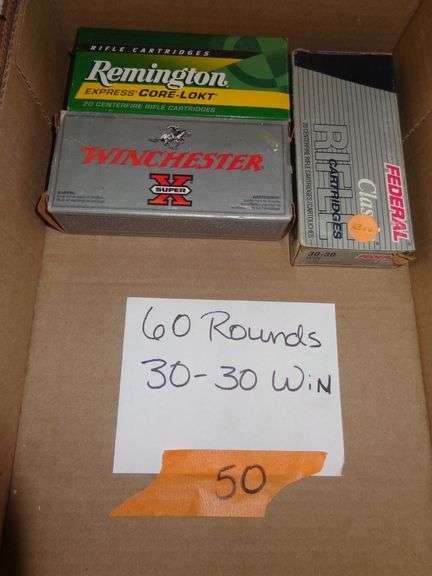 60 rounds 30-30 WIN