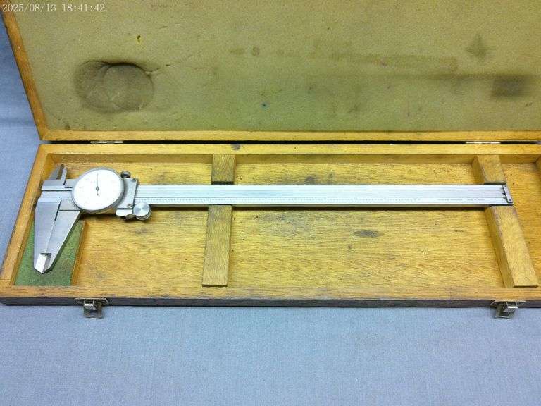 12" dial caliper, in box