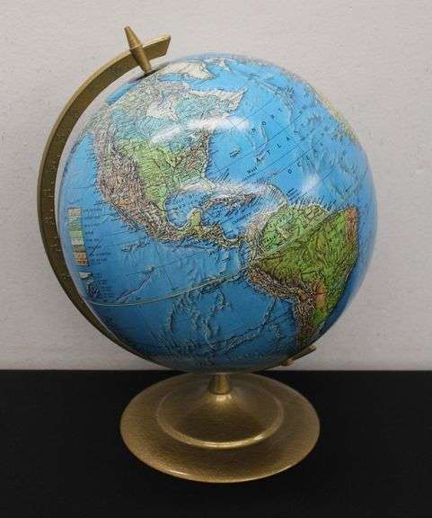 Vintage Cram Globe