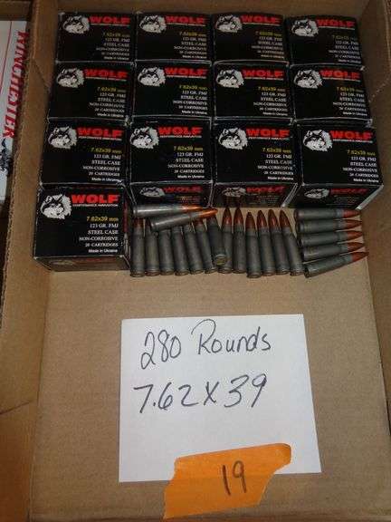 280 rounds 7.62x39