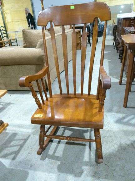 353 Wooden rocking chair
