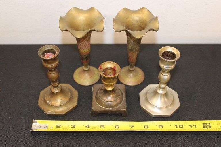 Brass Candle Holders