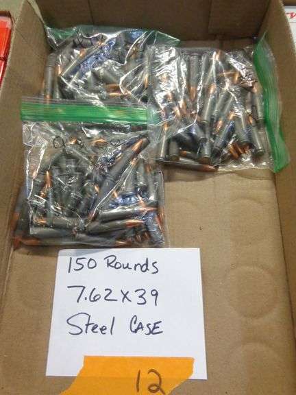 150 rounds 7.62x39