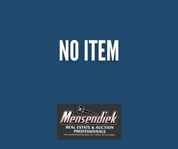 NO ITEM: PICKUP IS MONDAY FEB. 16TH