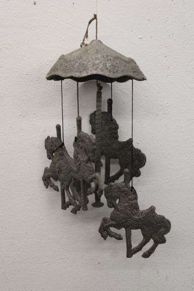 Vintage Pewter Wind Chime