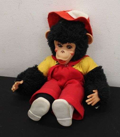 Vintage "Zip the Monkey" Plush Toy