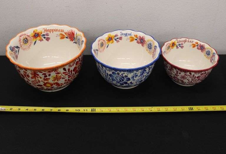 Pioneer Woman Bowl Set