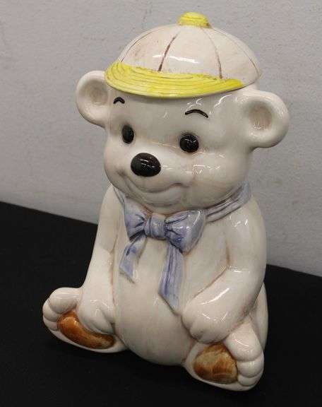 Vintage Teddy Bear Cookie Jar