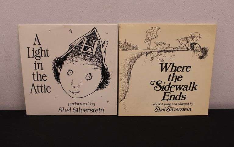 Shel Silverstien Kids Book Vinyl Albums