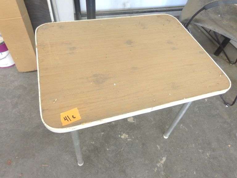 Desk, Small Table, and Desk Chair. All need cleaned. See pictures for details. Located in attached g