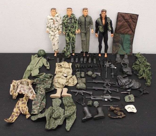 12" Scale Military Doll Set