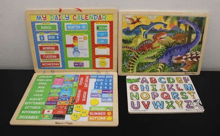Melissa & Doug Calendar & Puzzles