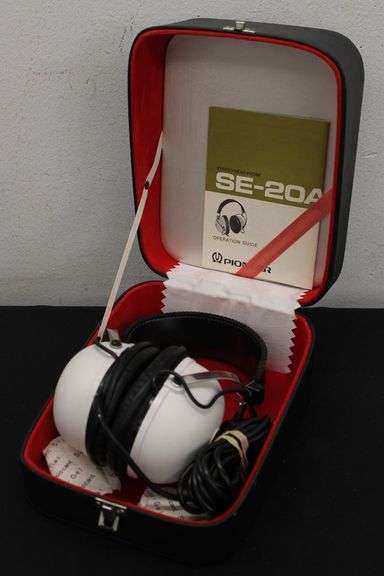 Vintage Pioneer Headphones