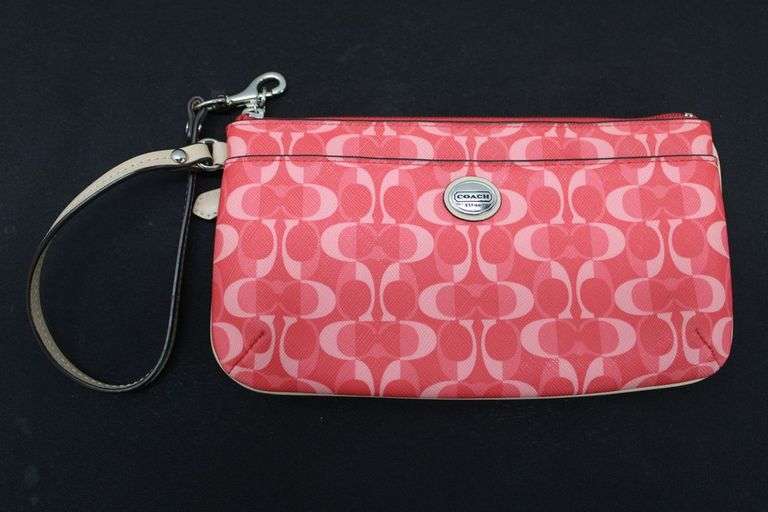 Coach Peyton Wristlet