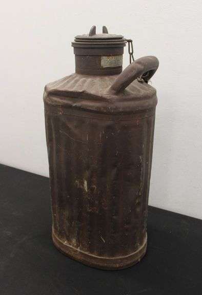 Antique 5 Gallon Gas Can