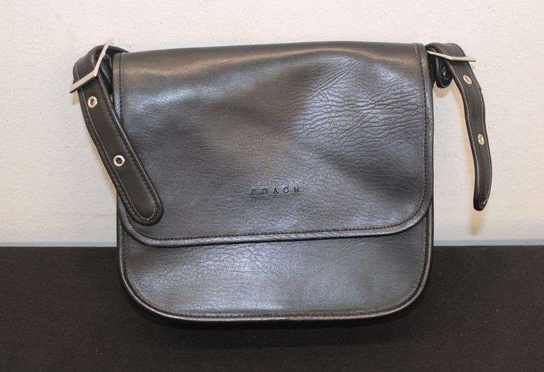 Vintage Coach Saddle Bag