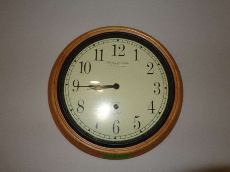 Sterling & Noble wall clock