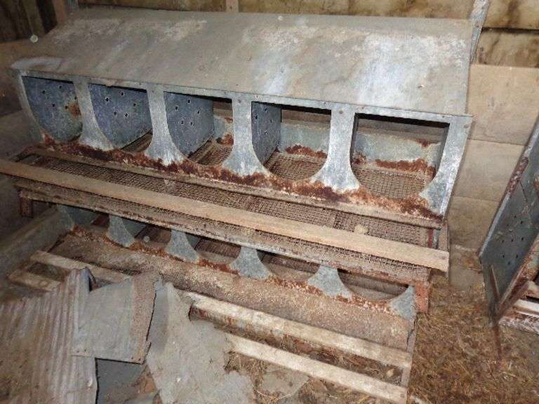 4 old chicken nesting boxes some damage on some, some are great