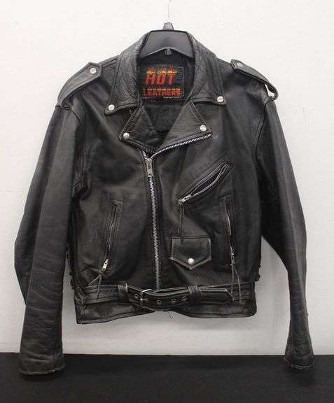 Vintage Leather Biker Jacket
