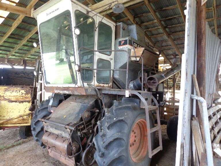 Allis Chalmers F Gleaner combine, 2947 hours, diesel, been sitting in barn for last 3 years, 2 years