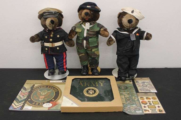 Military Bears & Scrapbook
