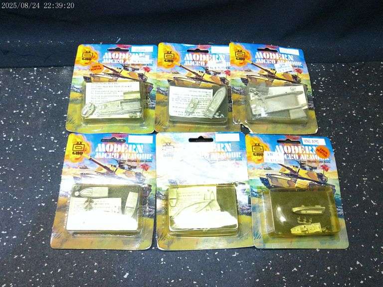 6 packages Micro Modern Armour, 1:285 scale