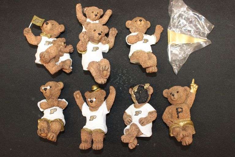 Purdue Bear Figurines