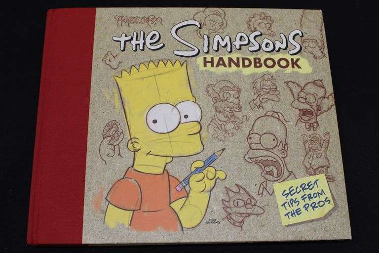 Simpsons Drawing Book & Trivia Card Game