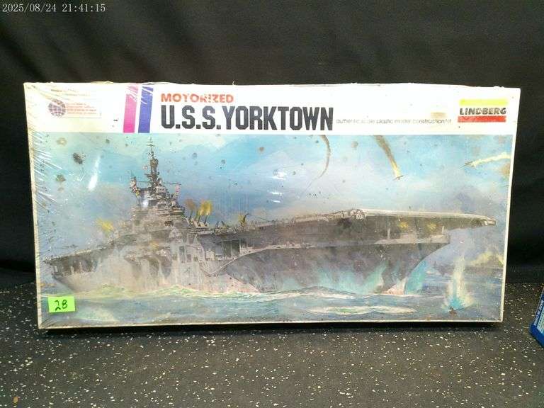 USS Yorktown model