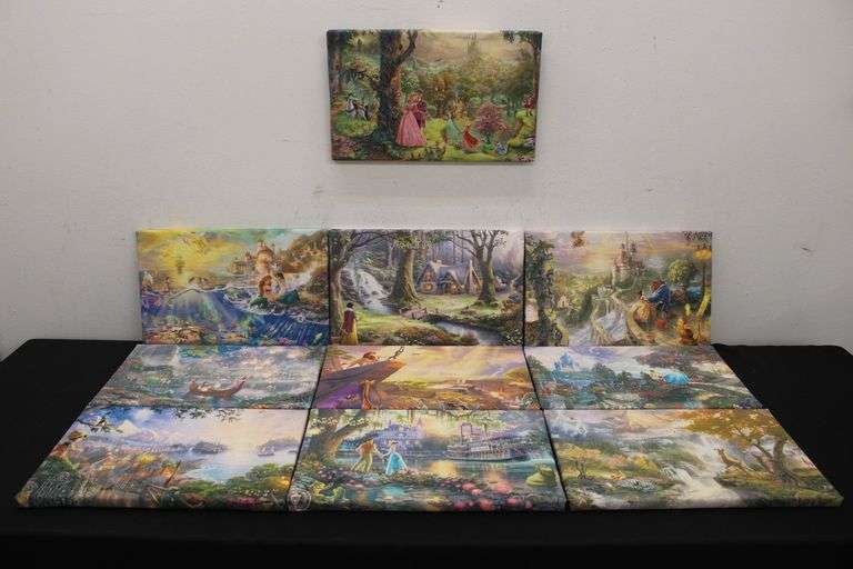 Replica Thomas Kinkade Disney Prints