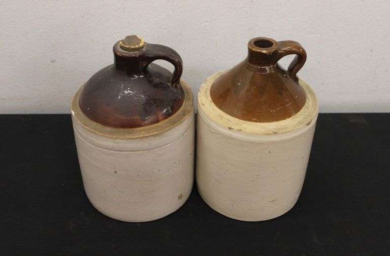Antique Whiskey Jugs